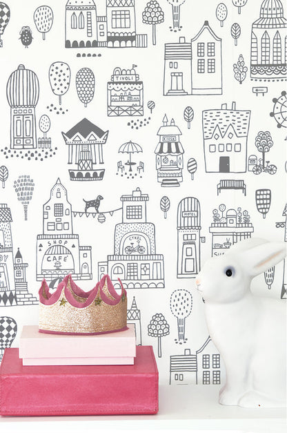 Little town – juoda