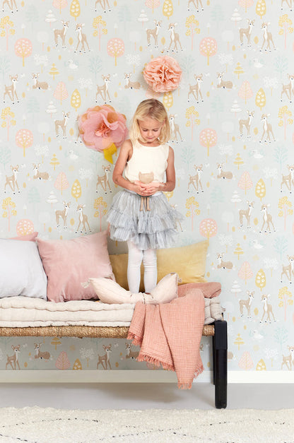 Golden woods – švelni pilka