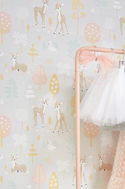 Golden woods – švelni pilka