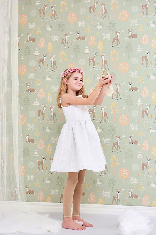 Golden woods – dusty green