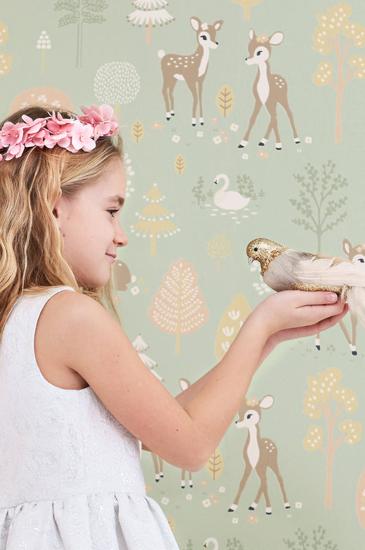 Golden woods – dusty green