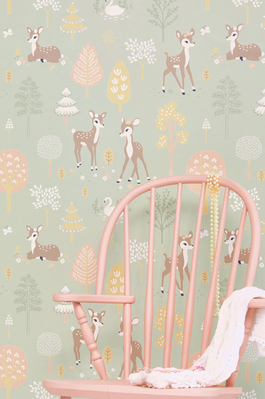 Golden woods – dusty green