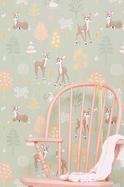 Golden woods – dusty green