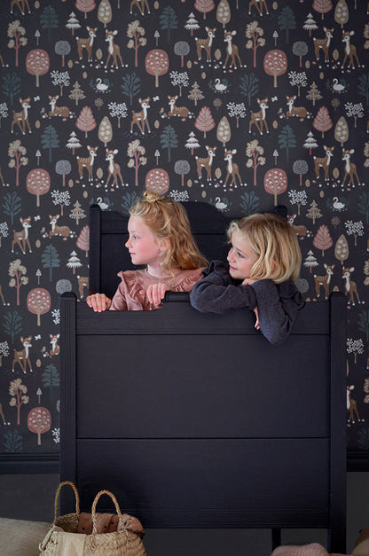 Golden woods – deep grey