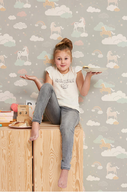 Rainbow treasures – mud grey