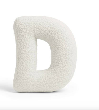 Pagalvė Abėcėlės Raidė Balta | Bearly