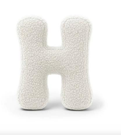 Pagalvė Abėcėlės Raidė Balta | Bearly