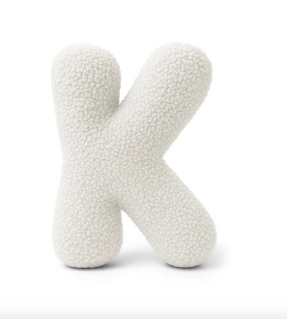 Pagalvė Abėcėlės Raidė Balta | Bearly