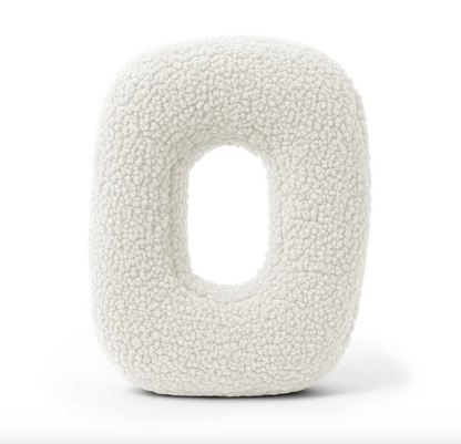 Pagalvė Abėcėlės Raidė Balta | Bearly