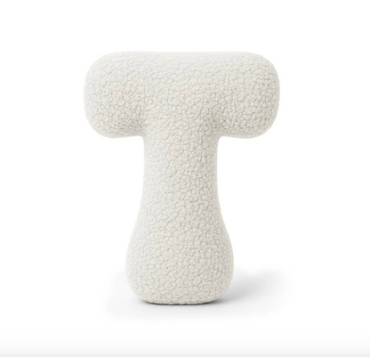 Pagalvė Abėcėlės Raidė Balta | Bearly