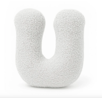 Pagalvė Abėcėlės Raidė Balta | Bearly