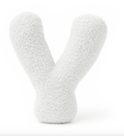 Pagalvė Abėcėlės Raidė Balta | Bearly