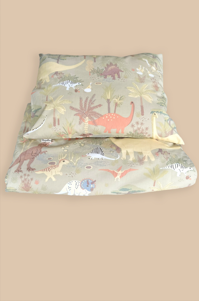Vaikiškos patalynės komplektas „Dinosaur Vibes“