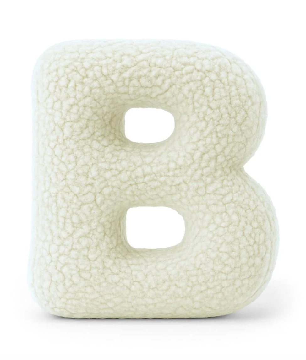 Pagalvė Abėcėlės Raidė Kremas | Bearly