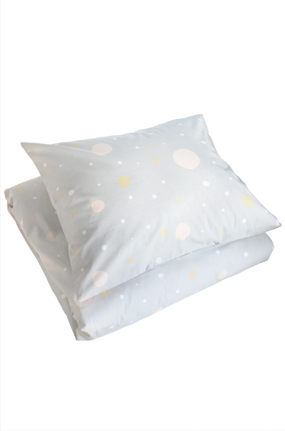 Vaikiškos patalynės komplektas „Confetti Grey“